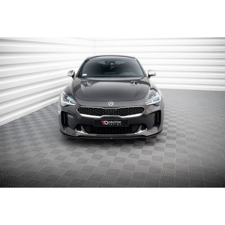 SPLITTER ANTERIORE street pro Kia Stinger GT / GT-Line / Standard Mk1 (Cod. M-KIST1GTLINECNC-FD1B)
