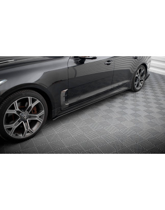 Diffusori minigonne street pro Kia Stinger GT / GT-Line / Standard Mk1 (Cod. M-KIST1GTLINECNC-SD1B)