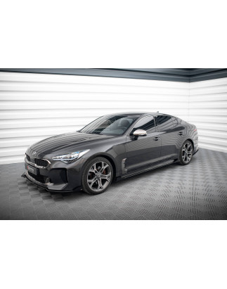 Diffusori minigonne street pro + Flaps Kia Stinger GT / GT-Line / Standard Mk1 (Cod. M-KIST1GTLINECN