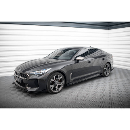 Diffusori minigonne street pro + Flaps Kia Stinger GT / GT-Line / Standard Mk1 (Cod. M-KIST1GTLINECN