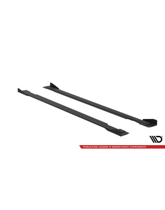 Diffusori minigonne street pro + Flaps Kia Stinger GT / GT-Line / Standard Mk1 (Cod. M-KIST1GTLINECN