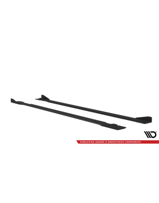 Diffusori minigonne street pro + Flaps Kia Stinger GT / GT-Line / Standard Mk1 (Cod. M-KIST1GTLINECN