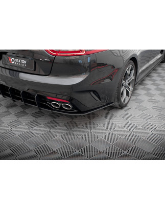 Splitters posteriori laterali Street Pro Kia Stinger GT / GT-Line  Mk1 (Cod. M-KIST1GTLINECNC-RSD1B)