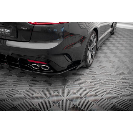 Splitters posteriori laterali Street Pro + Flaps Kia Stinger GT / GT-Line  Mk1 (Cod. M-KIST1GTLINECN