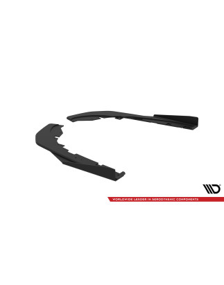 Splitters posteriori laterali Street Pro + Flaps Kia Stinger GT / GT-Line  Mk1 (Cod. M-KIST1GTLINECN