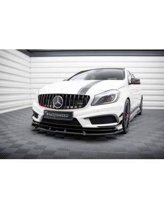 SPLITTER ANTERIORE V.3 Mercedes-Benz A45 AMG W176 (Cod. M-ME-A45-W176-FD1G)