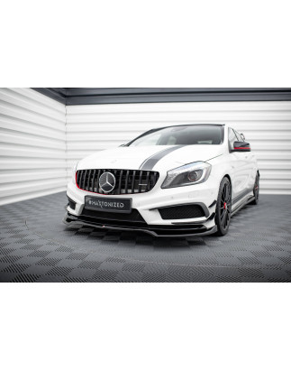 SPLITTER ANTERIORE V.4 Mercedes-Benz A45 AMG W176 (Cod. M-ME-A45-W176-FD2G)