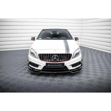 SPLITTER ANTERIORE V.4 Mercedes-Benz A45 AMG W176 (Cod. M-ME-A45-W176-FD2G)