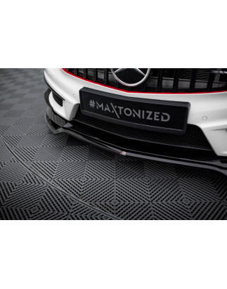 SPLITTER ANTERIORE V.4 Mercedes-Benz A45 AMG W176 (Cod. M-ME-A45-W176-FD2G)