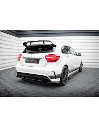 Splitter posteriore (con barre verticali) Mercedes-Benz A45 AMG W176 (Cod. M-ME-A45-W176-RD1G+RD2G)
