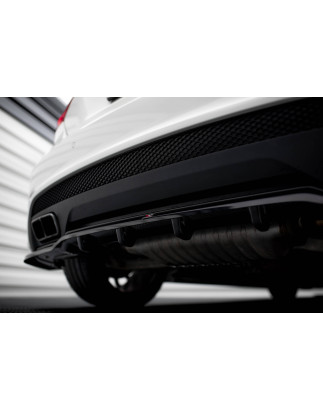 Splitter posteriore (con barre verticali) Mercedes-Benz A45 AMG W176 (Cod. M-ME-A45-W176-RD1G+RD2G)