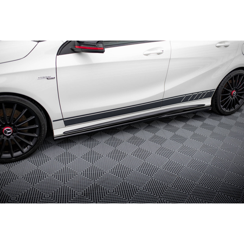 Diffusori minigonne Mercedes-Benz A45 AMG W176 (Cod. M-ME-A45-W176-SD1G)