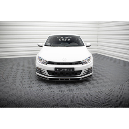 SPLITTER ANTERIORE V.1 Volkswagen Scirocco Mk3 Facelift (Cod. M-VW-SC-3F-FD1G)