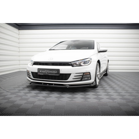 SPLITTER ANTERIORE V.2 Volkswagen Scirocco Mk3 Facelift (Cod. M-VW-SC-3F-FD2G)