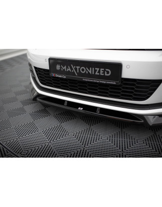 SPLITTER ANTERIORE V.2 Volkswagen Scirocco Mk3 Facelift (Cod. M-VW-SC-3F-FD2G)