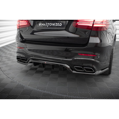 Splitter posteriore (con barre verticali) V.1 Mercedes-AMG GLC 63 SUV X253 (Cod. M-ME-GLC-X253-63-RD