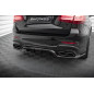 Splitter posteriore (con barre verticali) V.1 Mercedes-AMG GLC 63 SUV X253 (Cod. M-ME-GLC-X253-63-RD