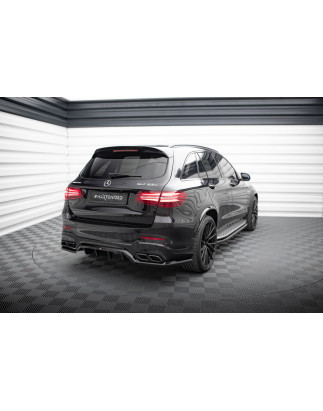 Splitter posteriore (con barre verticali) V.1 Mercedes-AMG GLC 63 SUV X253 (Cod. M-ME-GLC-X253-63-RD