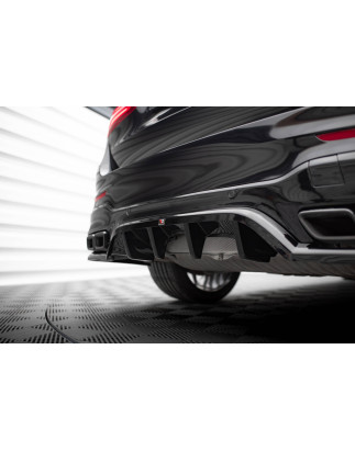 Splitter posteriore (con barre verticali) V.1 Mercedes-AMG GLC 63 SUV X253 (Cod. M-ME-GLC-X253-63-RD