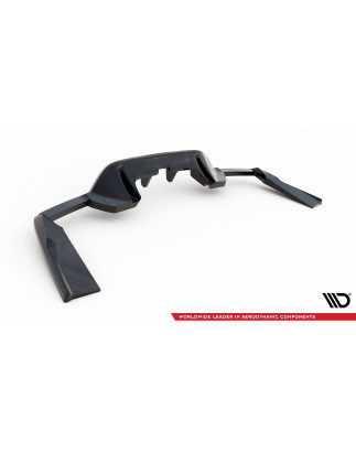 Splitter posteriore (con barre verticali) V.1 Mercedes-AMG GLC 63 SUV X253 (Cod. M-ME-GLC-X253-63-RD