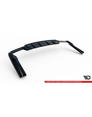 Splitter posteriore (con barre verticali) V.2 Mercedes-AMG GLC 63 SUV X253 (Cod. M-ME-GLC-X253-63-RD