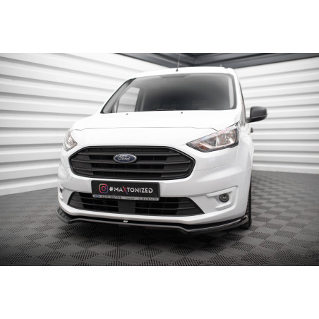 SPLITTER ANTERIORE V.1 Ford Transit Connect Mk2 Facelift (Cod. M-FO-TR-CON-3-FD1G)