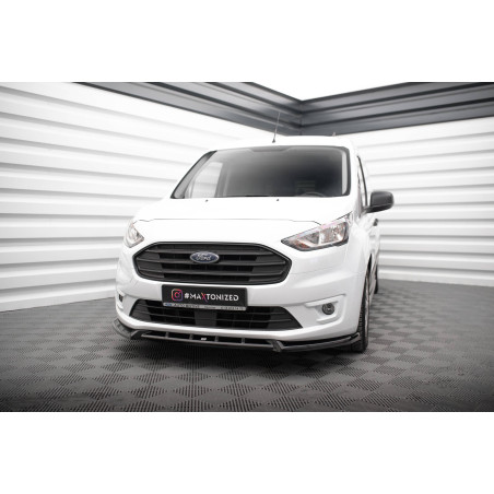 SPLITTER ANTERIORE V.2 Ford Transit Connect Mk2 Facelift (Cod. M-FO-TR-CON-3-FD2G)