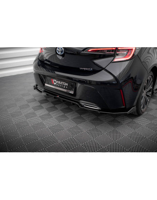 Splitter posteriore (con barre verticali) Toyota Corolla Mk12 (Cod. M-TO-CO-12-HB-RD2G+RD3G)