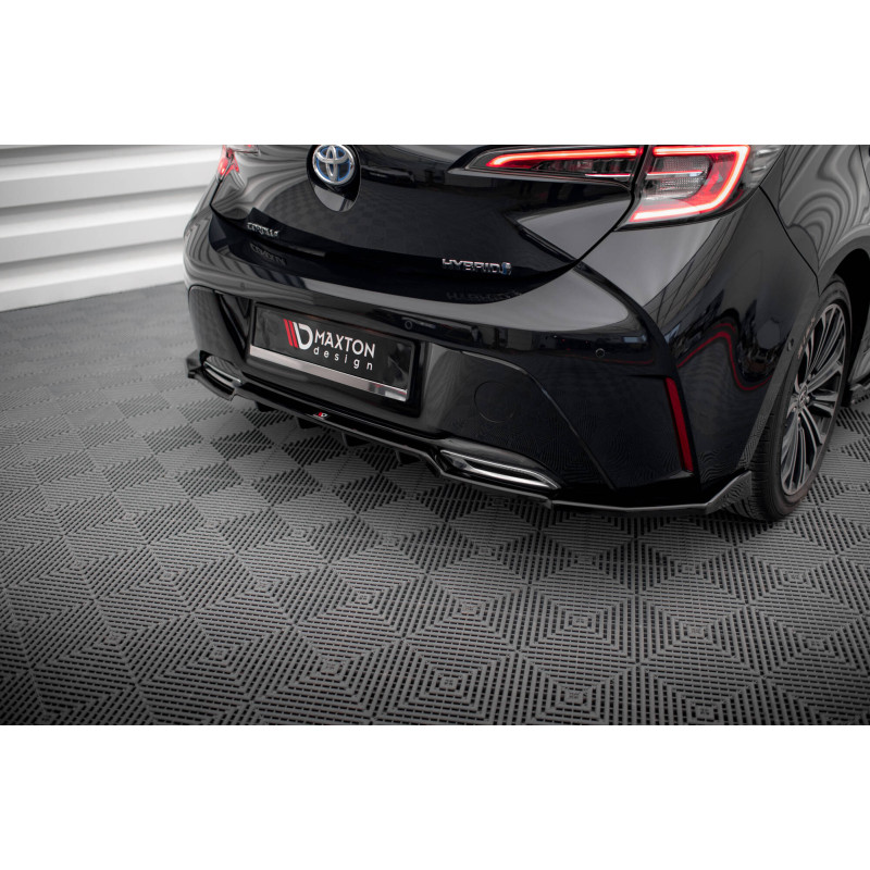 Splitter posteriore (con barre verticali) Toyota Corolla  Mk12 (Cod. M-TO-CO-12-HB-RD2G+RD3G)