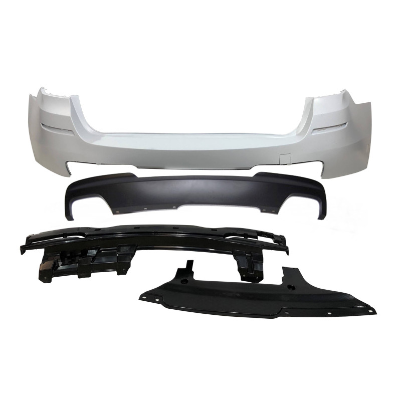 Paraurti Posteriore BMW F11 10-16 Look M-Tech 2 Uscita (Cod. E-TCB62126218)