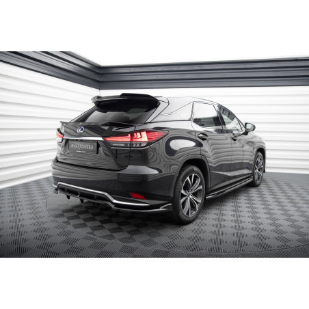 Splitter posteriore (con barre verticali) Lexus RX Mk4 Facelift (Cod. M-LE-RX-4F-RD1G+RD2G)