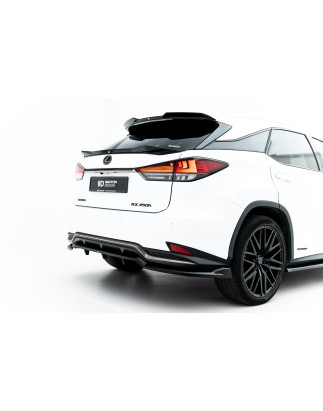 Splitter posteriore (con barre verticali) Lexus RX Mk4 Facelift (Cod. M-LE-RX-4F-RD1G+RD2G)