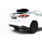 Splitter posteriore (con barre verticali) Lexus RX Mk4 Facelift (Cod. M-LE-RX-4F-RD1G+RD2G)