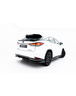 Splitter posteriore (con barre verticali) Lexus RX Mk4 Facelift (Cod. M-LE-RX-4F-RD1G+RD2G)