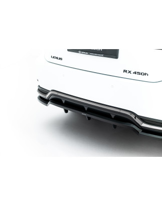 Splitter posteriore (con barre verticali) Lexus RX Mk4 Facelift (Cod. M-LE-RX-4F-RD1G+RD2G)