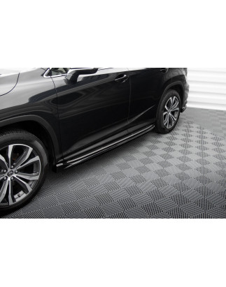Diffusori minigonne Lexus RX Mk4 Facelift (version with OEM step rails) (Cod. M-LE-RX-4F-SD1G)