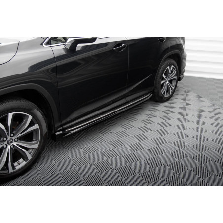 Diffusori minigonne Lexus RX Mk4 Facelift (version with OEM step rails) (Cod. M-LE-RX-4F-SD1G)