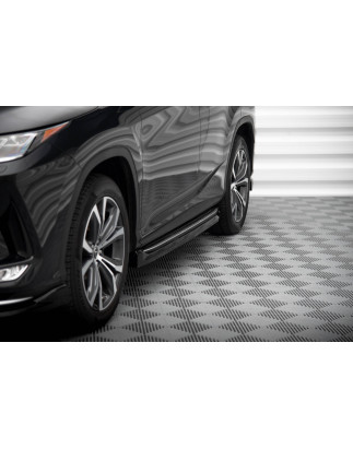 Diffusori minigonne Lexus RX Mk4 Facelift (version with OEM step rails) (Cod. M-LE-RX-4F-SD1G)