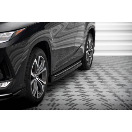 Diffusori minigonne Lexus RX Mk4 Facelift (version with OEM step rails) (Cod. M-LE-RX-4F-SD1G)
