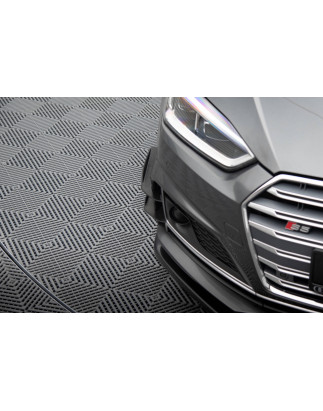 paraurti anteriore Wings (Canards) Audi S5 / A5 S-Line Coupe / Sportback F5 (Cod. M-AU-S5-2-CAN1)