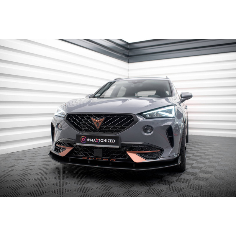 SPLITTER ANTERIORE street pro Cupra Formentor Mk1 (Cod. M-CUFO1CNC-FD1B)
