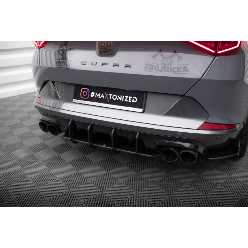DIFFUSORE POSTERIORE street pro Cupra Formentor Mk1 (Cod. M-CUFO1CNC-RS1B)