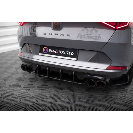 DIFFUSORE POSTERIORE street pro Cupra Formentor Mk1 (Cod. M-CUFO1CNC-RS1B)