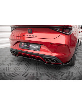 Splitter posteriore (con barre verticali) Cupra Leon  Mk1 (Cod. M-CU-LE-1-RD1G+RD2G)