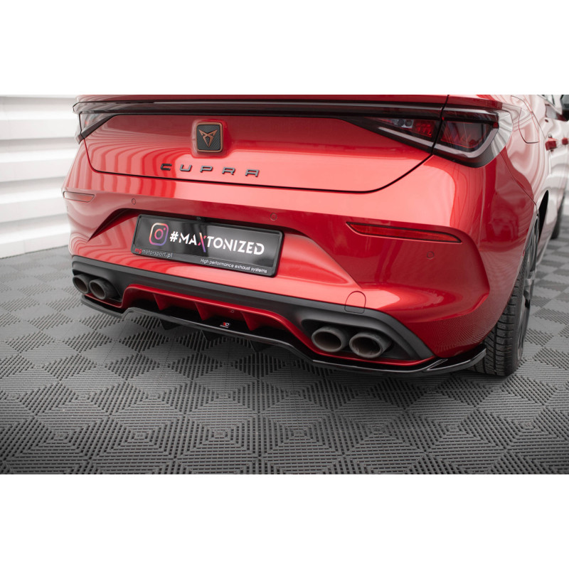 Splitter posteriore (con barre verticali) Cupra Leon  Mk1 (Cod. M-CU-LE-1-RD1G+RD2G)