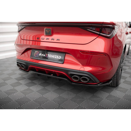 Splitter posteriore (con barre verticali) Cupra Leon  Mk1 (Cod. M-CU-LE-1-RD1G+RD2G)