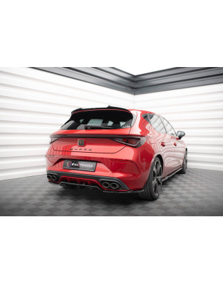 Splitter posteriore (con barre verticali) Cupra Leon  Mk1 (Cod. M-CU-LE-1-RD1G+RD2G)