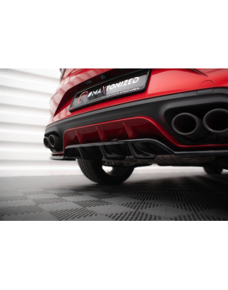 Splitter posteriore (con barre verticali) Cupra Leon  Mk1 (Cod. M-CU-LE-1-RD1G+RD2G)