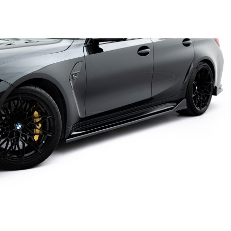 Diffusori minigonne V.3 CSL Look BMW M3 berlina / Touring G80 / G81 (Cod. M-BM-3-G80-M-SD3G)