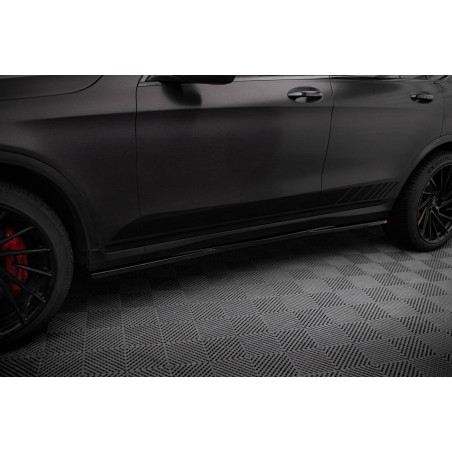 Diffusori minigonne V.2 Mercedes-Benz GLC Coupe AMG-Line C253  (Cod. M-ME-GLC-C253F-AMGLINE-SD2G)